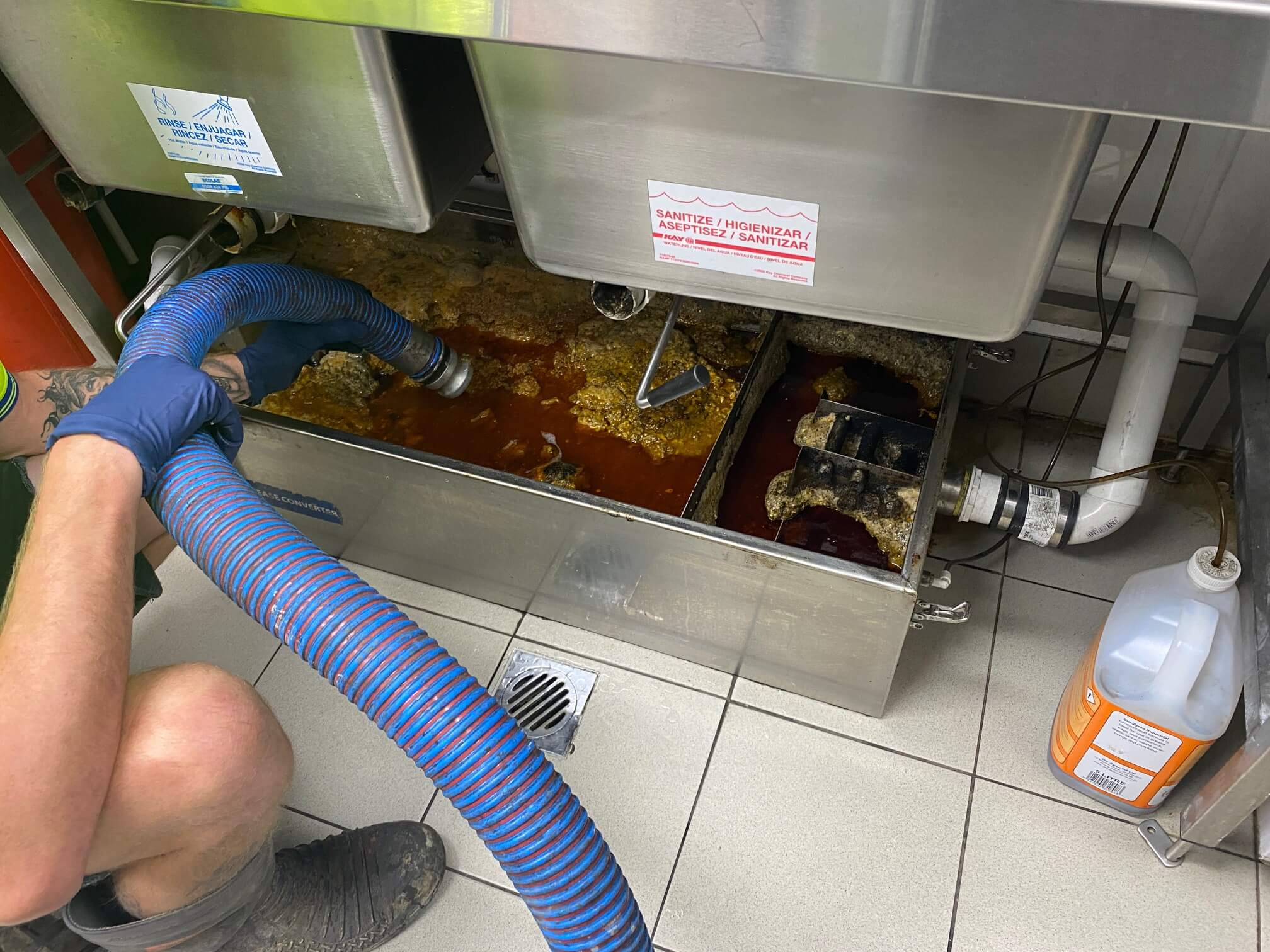 Grease Trap Cleaning in Hoover